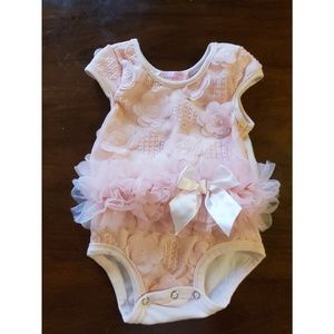 Girl Popatu Tulle Bodysuit 9 month